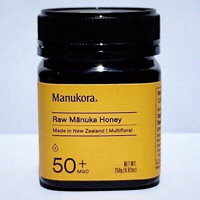 Manukora Mgo Multifloral Raw Manuka Honey New Zealand Authentic