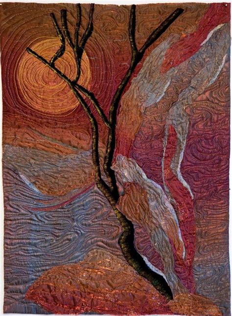 Pin By Pfdesign On Abstracts In Art Quilts Landscape Quilts Quilts