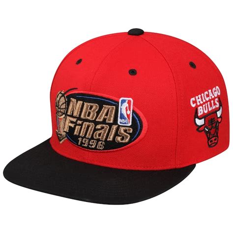 Mitchell & Ness Chicago Bulls 1996 NBA Finals Commemorative Snapback ...