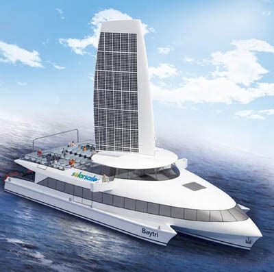 Solar Powered Boats - Sailing the high seas with free electricity from ...