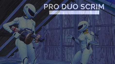 Pro Duo Scrim Win Fortnite Battle Royale Notvivid Youtube