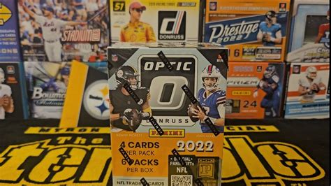 1st Round Auto 50 2022 Donruss Optic Blaster Box Review