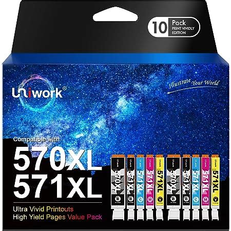 GPC IMAGE PGI 570XL Cartuchos De Tinta Compatibles Para Canon 570 PGBK