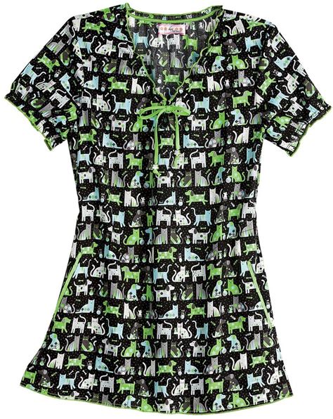 Scrubs Koi 100 Cotton Pet Pals Bridgette Scrub Top Koi Scrubs