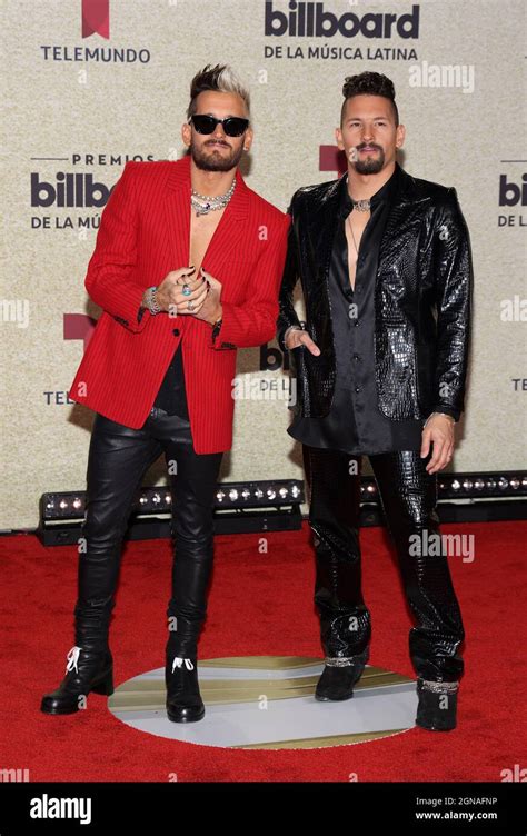 Miami United States Of America 23rd Sep 2021 Premios Billboard De