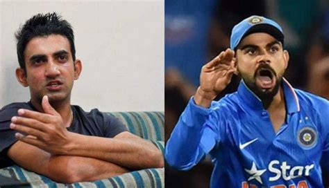 Gautam Gambhir gets slammed on Twitter for taking a toll on Virat Kohli ...