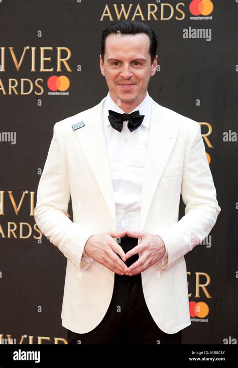 Andrew Scott arriving for The Olivier Awards at the Royal Albert Hall ...