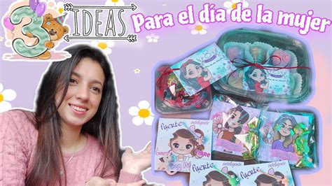 Ideas De Regalo Economicas Para El Dia De La Mujer Youtube