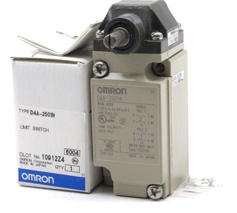 NEW OMRON D4A 2501N LIMIT SWITCH D4A2501N SB Industrial Supply Inc