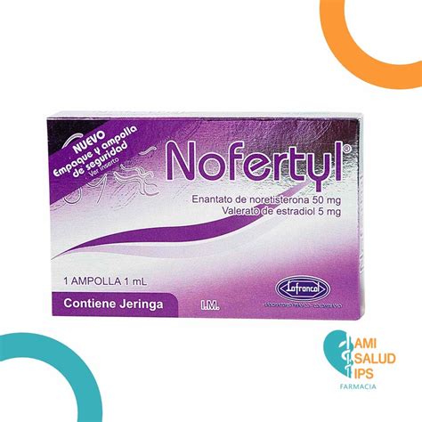 Enantato De Noretisterona + Valerato De Estradiol Corta A Menstruação - ENANTATO DE NORETISTERONA + VALERATO DE ESTRADIOL 50MG/5MG AMPOLLA ...