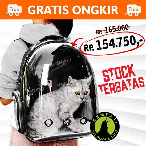 Jual Tas Kucing Astronot Import Tas Gendong Tas Ransel Kucing Anjing