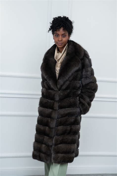 Sable Silvery Coat | Shopifur