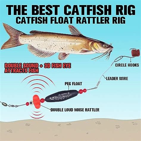 Catfish Rig For Bank Fishing Catfishing Tackle Floats