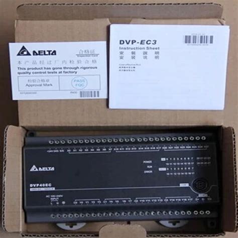 Controlador Program Vel Plc Delta Original S Rie Ec Dvp Ec R