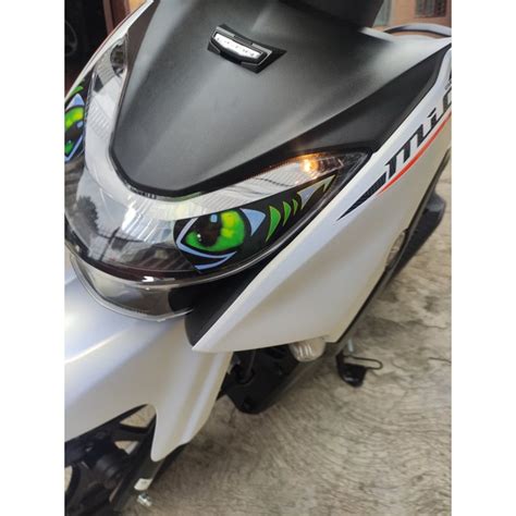 Winker For Yamaha Mio Gear Green Toothless Eyes Shopee Philippines