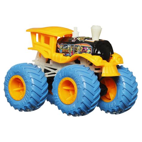 Hot Wheels Monster Truck Glow In The Dark Masinuta Loco Punk Scara Superheroes Toyszone