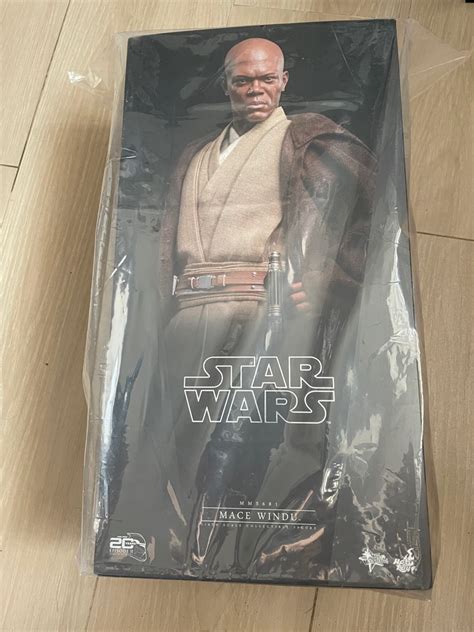 全新現貨膠袋未開封 靚盒 hottoys hot toys mms Star Wars Mace Windu 興趣及遊戲 玩具 遊戲類 Carousell