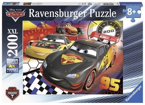 Ravensburger Disney Cars Op Het Parcours Puzzel Van 200 Stukjes