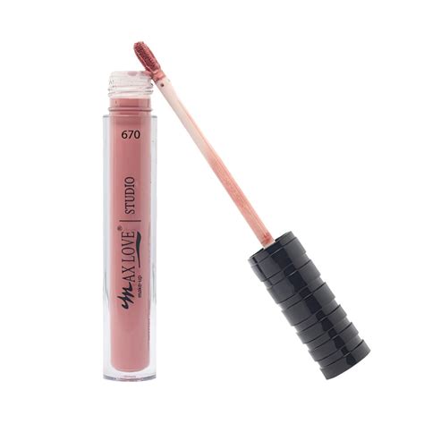 Batom Liquido Matte 30 Horas Nude 668 673 Max Love IDM Distribuições Maquiagens