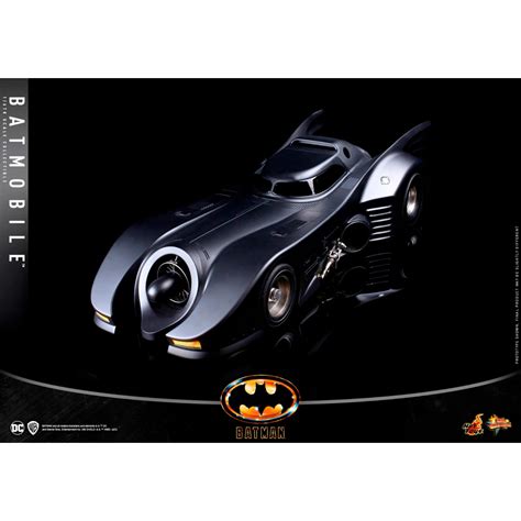 Hot Toys Batman 1989 Batmobile 1 6 Reedition Movie Masterpiece Figurine