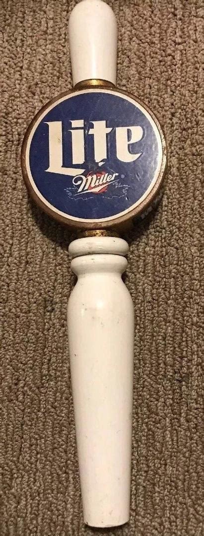 Miller Lite Retro Throwback Logo Beer Tap Handle 11” Tall 1976016038