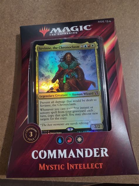 Magic The Gathering Mtg Commander Mystic Intellect Deck New