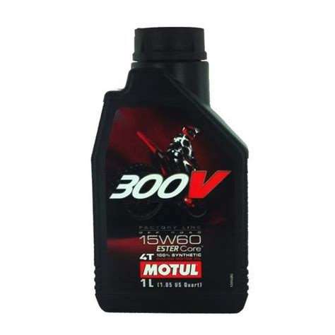 Huile Moteur Motul 300v Factory Line Off Road 15w60 Bidon De 1 L