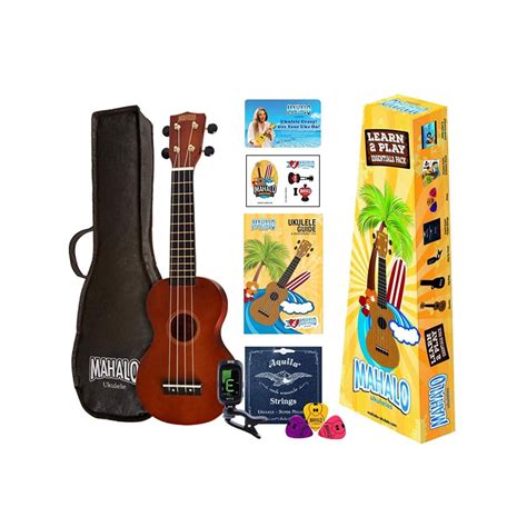 Mahalo Pack Ukulele Soprano MR1 TBR K Nantel Musique