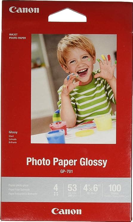 Canon Gp Inch X Inch Photo Paper Glossy Sheets Package