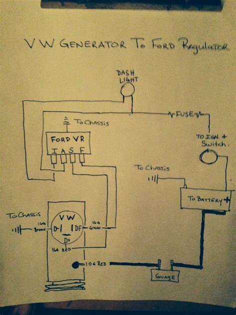 Ford Electric Regulator Wiring Diagram Diagram Ford Voltag