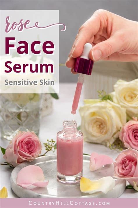 Soothing DIY Rose Serum for Sensitive Skin