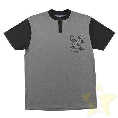 Independent OG Pattern Henley Pocket T Shirt ChutingStar Skydiving Gear