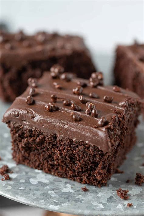 Healthy Chocolate Sheet Cake El Mundo Eats