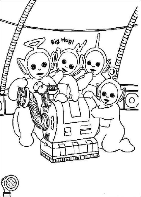 Teletubbies Coloring Games - ColoringGames.Net