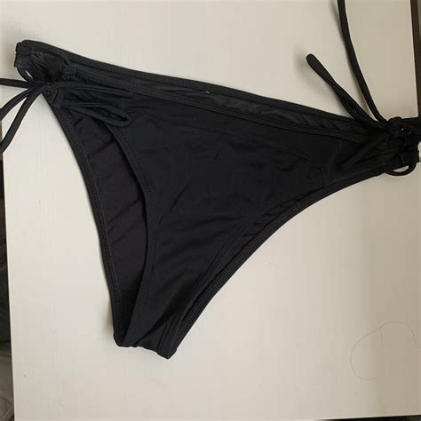 RVCA Women S Black Bikini And Tankini Bottoms Depop