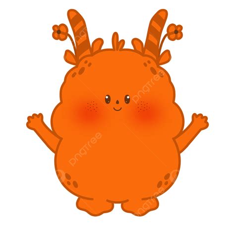 Cute Little Monster Clipart Transparent Png Hd Cute Little Monster