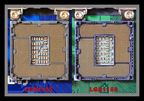 Чем отличается socket 1155 от 1156