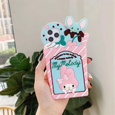 Cinnamoroll Phone Case Japan D Cartoon Cute Ice Cream Pink Etsy