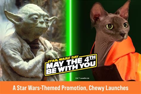 News: A Star Wars-Themed Promotion, Chewy Launches