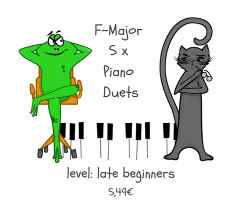 F-Major: ‘Piano Duets’ ‣ Piano Comics