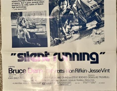 Vintage Silent Running Movie Poster 19x25 | #4633787826