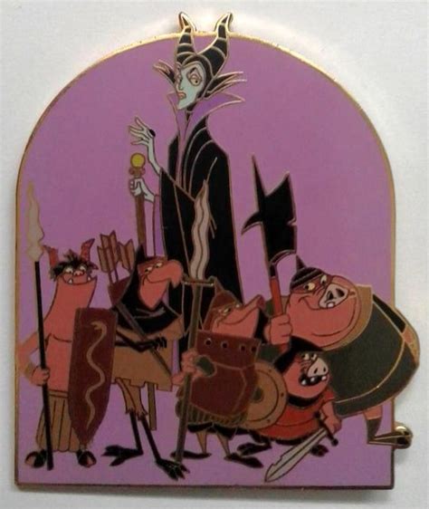 29524 Maleficent With Goons Sleeping Beauty Disney Auctions