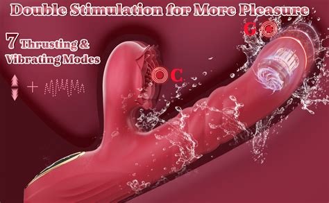 Sex Toys Thrusting Dildo Vibrator For Women G Spot Clitoral Vibrator Dildos With Thrusting