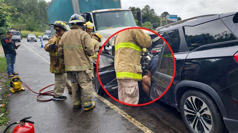 Tres personas muertas deja accidente de tránsito en la carretera CA 5