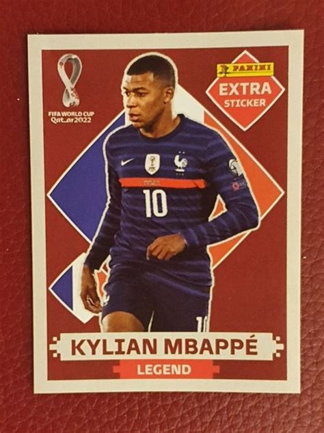 Panini Qatar 2022 KYLIAN MBAPPÉ EXTRA STICKER Legend Kaufen auf Ricardo