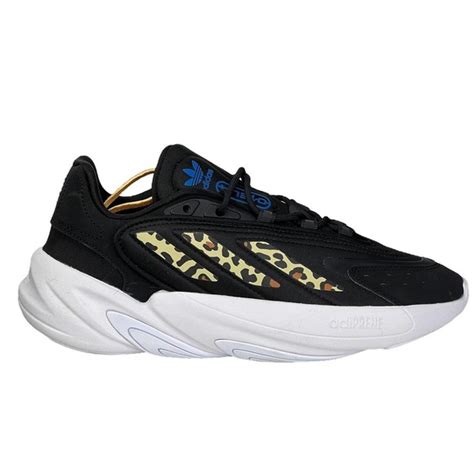 adidas | Shoes | Adidas New Womens Ozelia Leopard Gv896 Black Lace Up ...