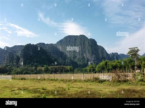 laos scenery  res stock photography  images alamy