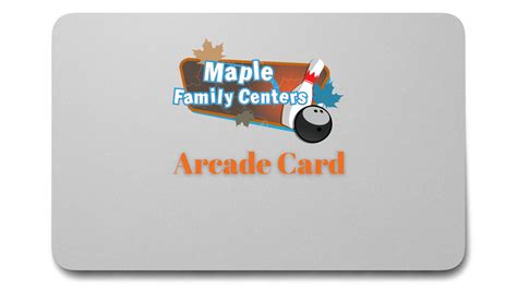 $20 Arcade Game Card – Maple Lanes Countryside