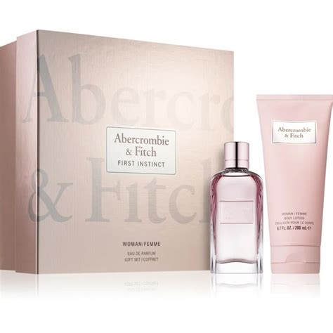 Abercrombie & Fitch First Instinct gift set VII. W MySupermarketCompare