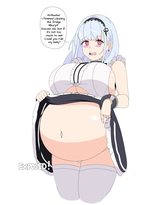 Dido stuffed belly after clean the fridge by TheGoldenEditor on DeviantArt